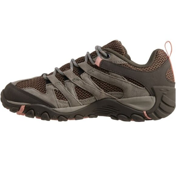 Merrell Women’s Hiking Boots Brown Tan Pink Nature Comfort Size 9.5 - Picture 11 of 12